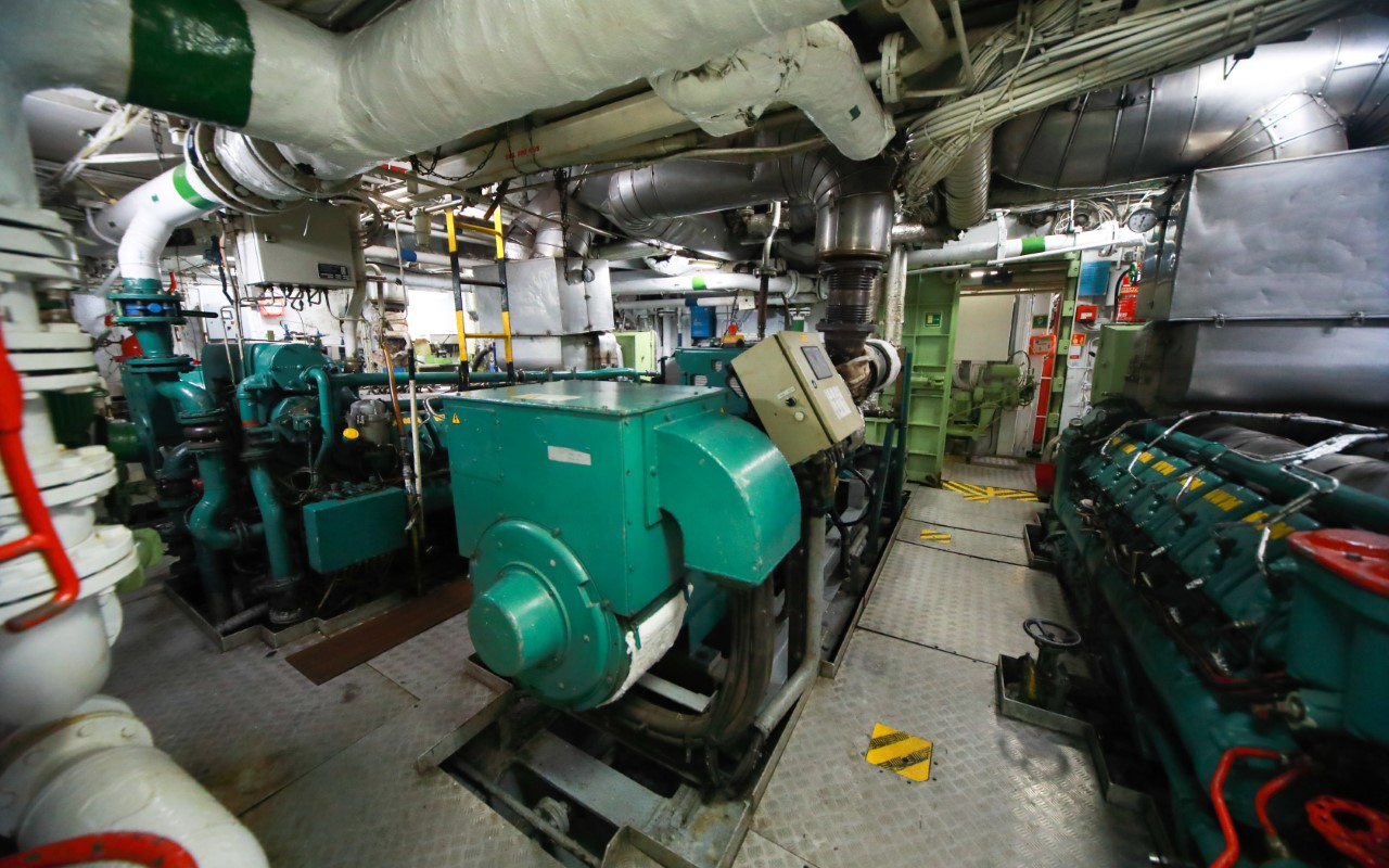 Doulos Hope Engine Room